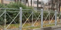 На улице Чичерина в Калуге появилось леерное ограждение - Калужский перекрёсток