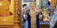 Божесенная Литургия в храме Покрова Пресвятой Богородицы с. Покровка - Губкинская епархия