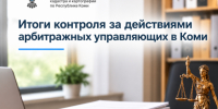 Итоги контроля за действиями арбитражных управляющих в Коми. - Сыктывдинский район