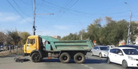 В Оренбурге «КамАЗа» сбил велосипедиста на Гагарина - Комсомольская Правда