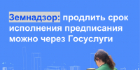 Земельный надзор информирует о возможности продления срока исполнения предписания через Госуслуги - Город Мончегорск