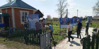 В селе Баймашкино открыли Аллею Памяти в честь героев СВО - Единая Россия