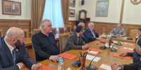 Депутаты фракции СПРАВЕДЛИВАЯ РОССИЯ Народного Собрания РД встретились с врио Главы Дагестана Ф.Щукиным - Справедливая Россия