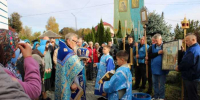 «Величаем Тя, Пресвятая Дево, и чтем Покров Твой честный…». Праздничная Божественная литургия в Успенском храме г. Мглина - Мглинское благочиние