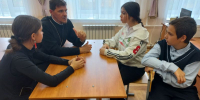 Священник из Мценска поговорил со школьниками на духовные темы - Орловская и Ливенская епархия
