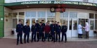 Депутат ЛДПР Умар Костоев посетил Пожарно-спасательный колледж в Сунже - ЛДПР