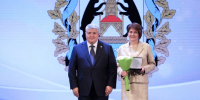 Ирина Викторовна Чайникова награждена медалью «За вклад в развитие земли Новгородской» - Правительство Новгородской области