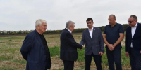 заместитель председателя Законодательного собрания края Владимир Бекетов, глава Успенского района Геннадий Бахилин, председатель местного Совета Рашид Казинов, директор государственного казенного учреждения Краснодарского края «Кубанский фазан» Сергей Кор - Министерство природных ресурсов