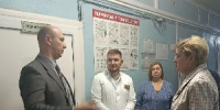 И.о. министра здравоохранения  области Виталий Луцет провел административные  обходы в лечебных учреждениях - Министерство здравоохранения