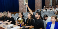 Первокурсники ВГАФК «зажгли» творчески и по-спортивному - ВГАФК