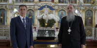 В день Покрова Пресвятой Богородицы Павел Шувалкин посетил Новую Каховку и Каховку - Губернатор Херсонской области