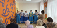 В Красногвардейском КЦСОН провели литературно-музыкальную гостиную - ИА Адыгея Сегодня