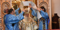 Высокопреосвященнейший схимитрополит Никон (Васин) и Преосвященнейший Евфимий, епископ Усманский, викарий Липецкой епархии, совершили Божественную литургию - Липецкая Епархия