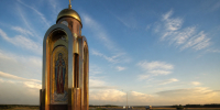 На трассе М-12 в Прикамье открыли 12-метровый киот с иконой - Про Город Пермь