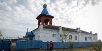 В праздник Покрова Пресвятой Богородицы архиепископ Тихон совершил Литургию в Свято-Покровском храме станицы Ханская - Епархия