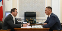 Виталий Хоценко выслушал отчёт главы Усть-Ишимского района о положении дел в муниципалитете - Газета Ваша звезда