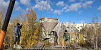 Завершены работы по возведению монолитных сводов храма Святого Духа г. Сургута - Ханты-Мансийская Митрополия