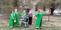 8 октября состоялась выездная концертная программа на открытой площадке возле дома 5 по ул. Мира - ЗАТО Знаменск