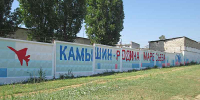 «Камышин — родина А.П. Маресьева» (граффити на родине героя) - Инфокам