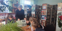 В Старославкинской библиотеке проведена встреча с книгой военной поры «Тимур и его команда». - Малосердобинский район