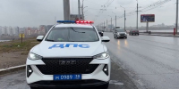 Автомобиль ДПС. Скриншот видео пресс-службы Госавтоинспекции Иркутской области - Irk.Ru