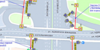 В районе остановке «Баляева» во Владивостоке устанавливают новые дорожные знаки о пешеходных переходах - NewsVl.Ru