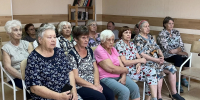 Пациенты регионального центра гериатрической помощи вакцинировались от гриппа - Департамент здравоохранения