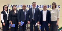 Делегация Ютазинского района приняла участие в XI отчётно‑выборном съезде движения «Татарстан — новый век» - Ютазинский район