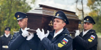 В посёлке Пятидорожное состоялась церемония перезахоронения останков советских солдат, павших смертью храбрых в годы Великой Отечественной войны - Единая Россия