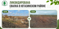 Свалку площадью более 12 тысяч кв. м ликвидировали по решению суда в Ютазинском районе - Министерство экологии