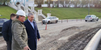 Появилась новая информация о ходе ремонта Большой Советской улицы в Смоленске - О чём Говорит Смоленск
