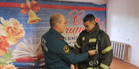 Студенты педагогического колледжа познакомились с профессией огнеборца - МЧС