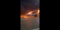 Федеральная автодорога Р-176 "Вятка", 9-й км. Во время движения загорелся и сгорел Geely Tugella. - На трассе "Вятка" во время движения загорелся и сгорел дотла Geely Tugella : - Газета Грани