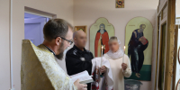 В исправительной колонии №6 Управления Федеральной службы исправления наказаний по Республике Мордовия состоялось таинство венчания осужденного, отбывающего пожизненное лишение свободы, с его супругой. - УФСИН