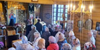 День памяти преподобного Харитона Исповедника, епископа Иконийского, в храме Богоявления Господня с. Парзи - Глазовская Епархия