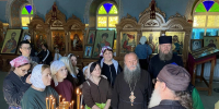 Прихожане Свято-Никольского храма посёлка Тульского совершили паломничество в Свято-Михайло-Афонскую пустынь - Епархия