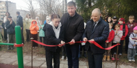 Ленточка перерезана, площадка открыта - MyOmutninsk.Ru