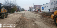 Устанавливают знаки, наносят разметку: на каких участках дорог завершают ремонтные работы - Администрация г. Благовещенск