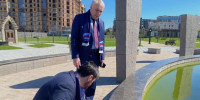 «Единая Россия» провела мониторинг территории у Башни Согласия в Магасе в рамках проверки исполнения Народной программы партии.  - Администрация МО г. Карабулак