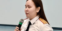 В Якутской кадетской школе-интернате прошло профилактическое занятие с участием ветерана следствия и сотрудников СК России - Следственный комитет