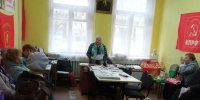 В ПУЧЕЖЕ ОБСУДИЛИ ИТОГИ ВЫБОРОВ В ГОСДУМУ И ПРОБЛЕМЫ С ЦРБ И ПОЧТОЙ - КПРФ