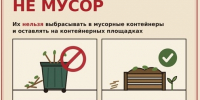 ВЕТКИ, ТРАВА И ЛИСТВА — ЭТО НЕ БЫТОВОЙ МУСОР - Администрация городского округа Самара