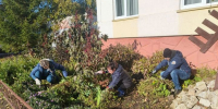 «Радуга» подготовила цветник к зиме в Камских Полянах - Газета Посинформ