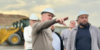 Николай Воробьев проверил ход строительства экотехнопарка в Белогорском районе - Минстрой Республики Крым