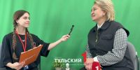 Член экспертного совета СФ Лилия Гумерова дала интервью школьнице из Тулы - ТК Первый Тульский