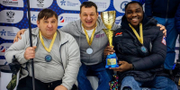 Команды Мультицентра заняли два призовых места на фестивале адаптивного керлинга - Всеволожские вести онлайн