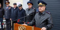 В ИК-50 состоялось торжественное открытие мемориальной доски, посвященной первому начальнику учреждения полковнику внутренней службы Курачеву Валерию Васильевичу - ГУФСИН по Кемеровской области