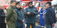В Бугурусланском районе проходят учения по ликвидации ЧС, связанных с опасными природными явлениями - МЧС России