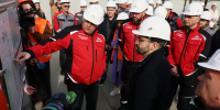 На фото – начало горнопроходческих работ ТПМК «Таисия». Автор фото – Наиль Фаттахов, сетевое издание 1obl.ru, Изображение. - Правительство Челябинской области
