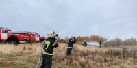 В Шадринске прошли учения по защите населенных пунктов от пожаров - МЧС